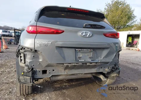 2021 Hyundai Kona Night from USA, damaged, VIN KM8K63A52MU673384